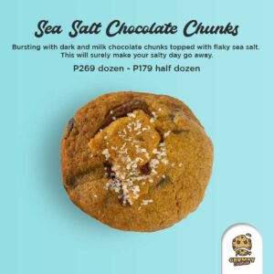 Sea Salt Chocolate Chunks Cookie