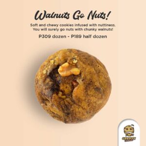 Walnuts Go Nuts Cookie