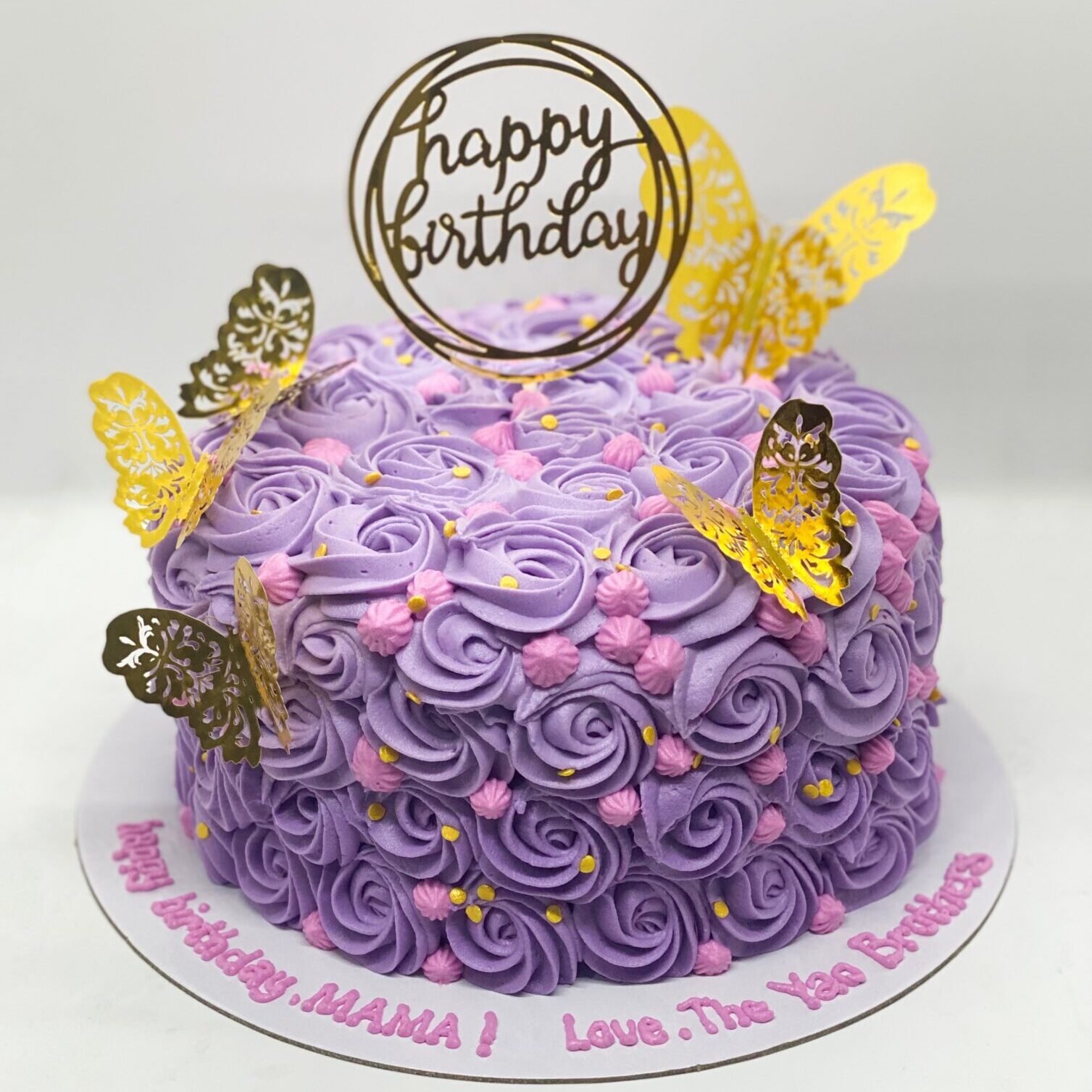 6” Floral Cake Package – Kake King LLC