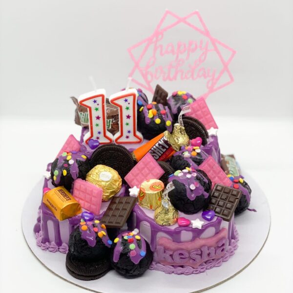 girls,pop,birthday,lavender,chocolate tops