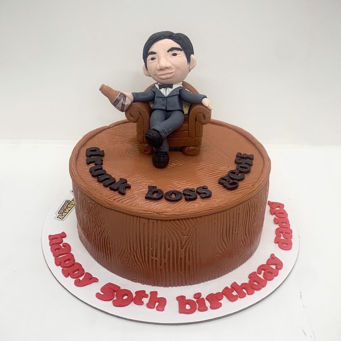Boss Theme Cakes | Delivery in Gurgaon & Noida - Creme Castle